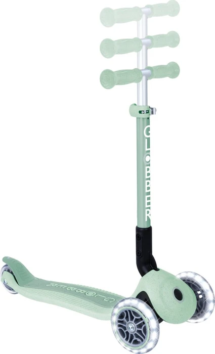 Globber Foldable Lights Ecologic Kickboard pistachio