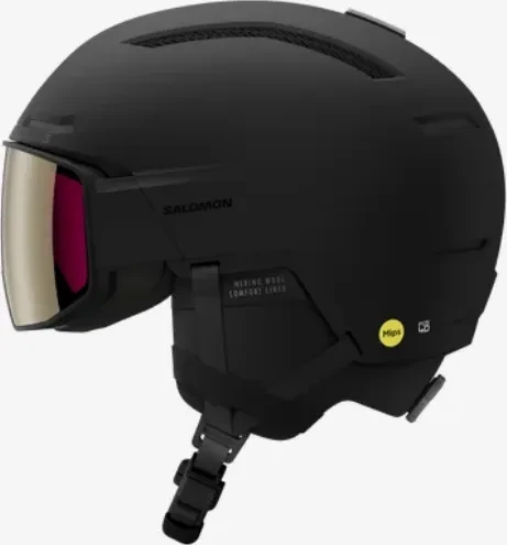Salomon Driver Prime Sigma Photo MIPS PLUS Helm schwarz