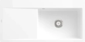 Villeroy & Boch Subway Style 60 flat flächenbündig Becken rechts weiß alpin