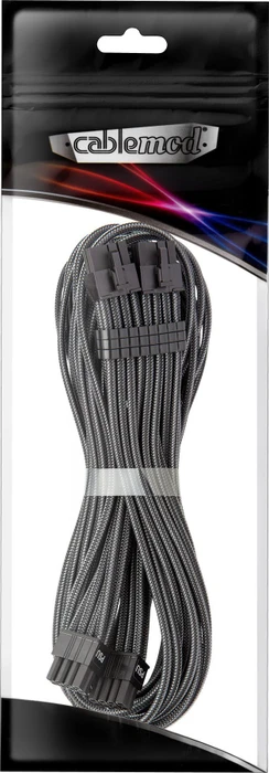 CableMod C-Series Pro ModMesh Bridged, Corsair Type 4, 8+8-Pin PCIe Kabel, carbon, 60cm