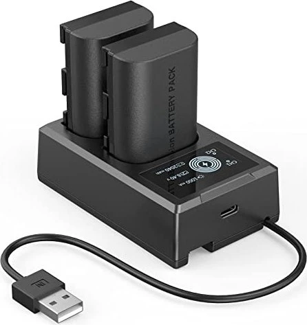 SmallRig LP-E6NH Kamera-Akku- und Ladegerät-Set