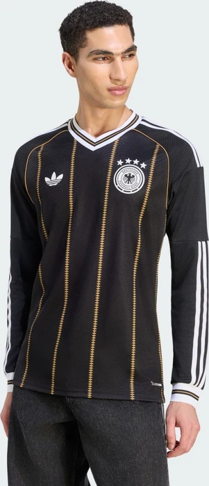 adidas FIFA WM 2026 Deutschland Ausweichtrikot langarm schwarz (Herren)