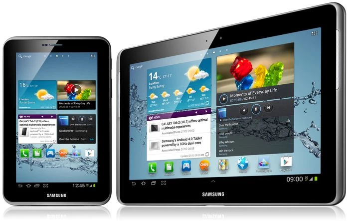 Samsung Galaxy Tab 2 7.0 P3100, grau, 8GB, UMTS