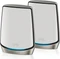 Netgear Orbi Wi-Fi 6, 860 Serie RBK862S, AX6000, Router und Repeater Set, 2er-Bundle Vorschaubild