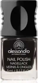 Alessandro Nagellack 177 Midnight Black, 5ml