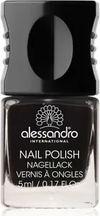 Alessandro Nagellack 177 Midnight Black, 5ml