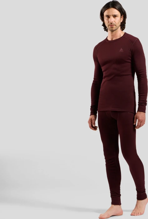 Odlo Active Warm Baselayer Tights Hose lang fudge (Herren)