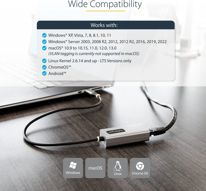 StarTech LAN-Adapter, RJ-45, USB-C 3.0 [Stecker]