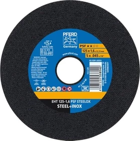 Pferd EHT 125-1.6 PSF STEELOX Trennscheibe, 125x1.6x22.23mm, 25 Stück