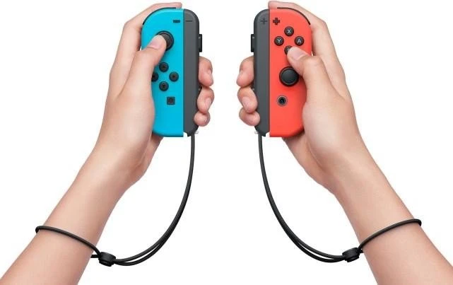 Nintendo Switch schwarz/blau/rot