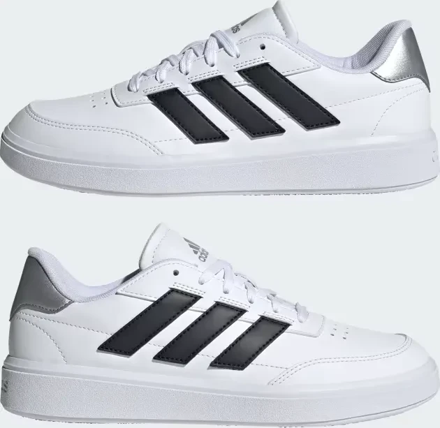 adidas Courtblock cloud white/core black/silver metallic (Damen)