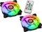 Raijintek Iris 12 Rainbow A-RGB, LED-Steuerung, Fernbedienung, 120mm, 2er-Pack Vorschaubild