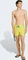 adidas 3-Streifen 13cm Badeshorts bright yellow/bold green (Herren) Vorschaubild