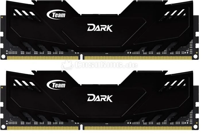 TeamGroup Dark schwarz UDIMM 8GB Kit, DDR3-2400, CL11-13-13-35
