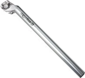 Ergotec CNC 25.4mm/350mm 18mm Setback Sattelstütze silber