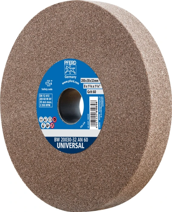 Pferd BW 20030-32 AN 60 Universal Schleifscheibe K60, 200x30x32mm, 1 Stück