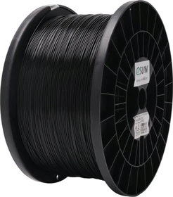 eSUN PLA+, schwarz, Spule, 1.75mm, 5.00kg