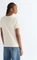 Wrangler Round T-Shirt kurzarm worn white (Damen) Vorschaubild
