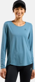Odlo Zeroweight Chill-Tec Laufshirt langarm provincial blue (Damen)