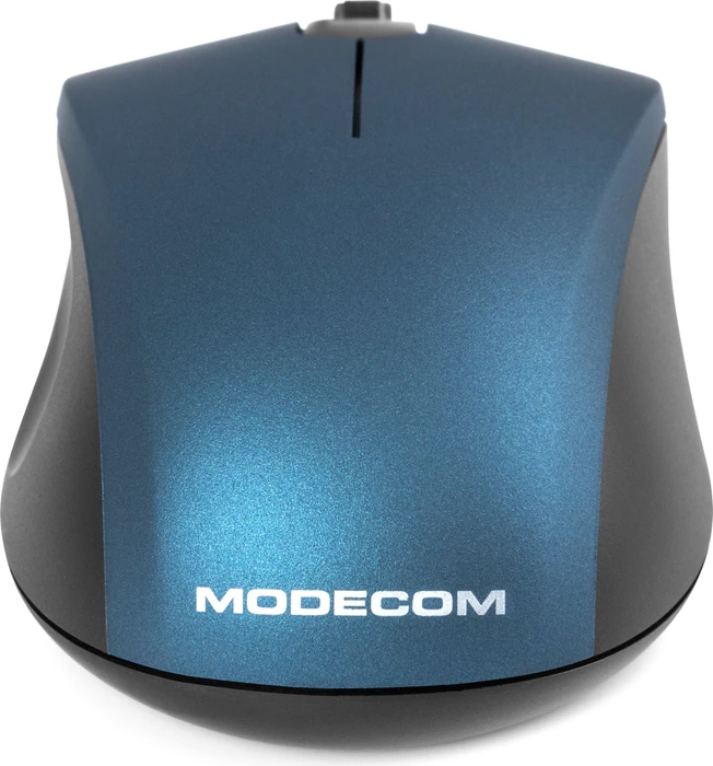 Modecom MC-WM10S Silent Wireless Mouse blau/schwarz, USB