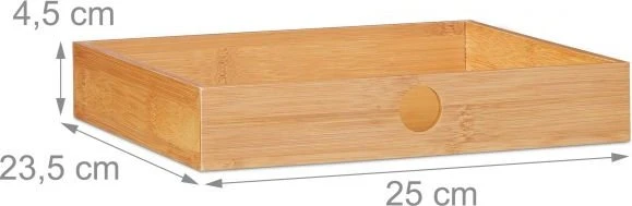 Relaxdays Monitorständer mit 2 Schubladen