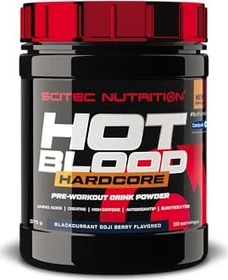 Scitec Nutrition Hot Blood Hardcore Schwarze Johannisbeere/Goji Beere 375g