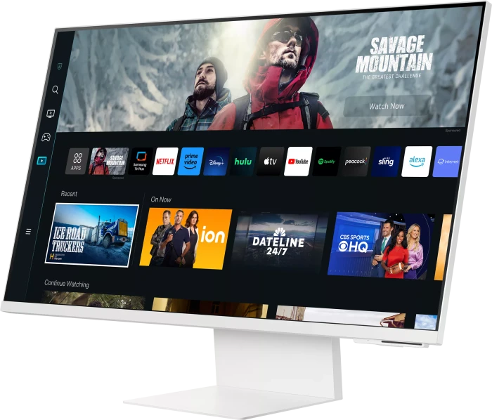 Samsung Smart Monitor M8 M80C Warm White, 27"