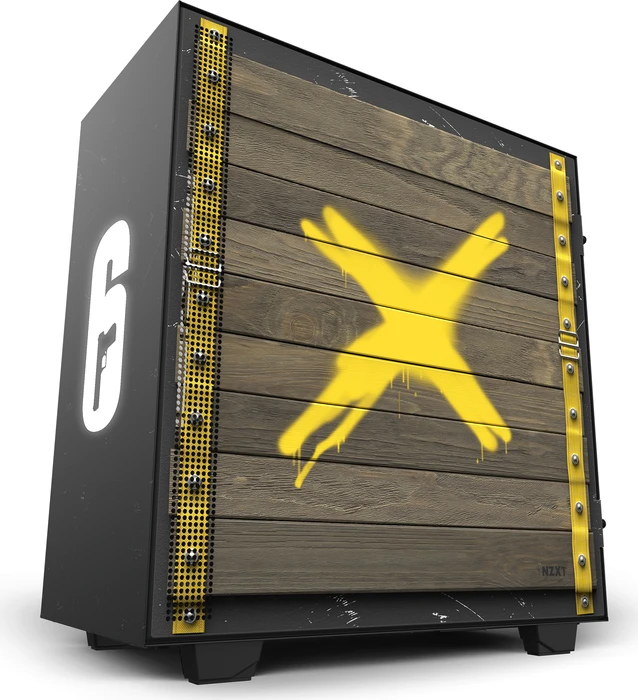 NZXT H510 Siege CRFT 06, Glasfenster