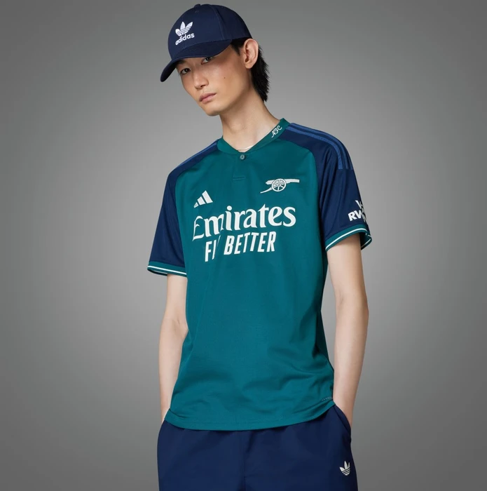 adidas FC Arsenal 2023/2024 Ausweichtrikot rich green/collegiate navy (Herren)