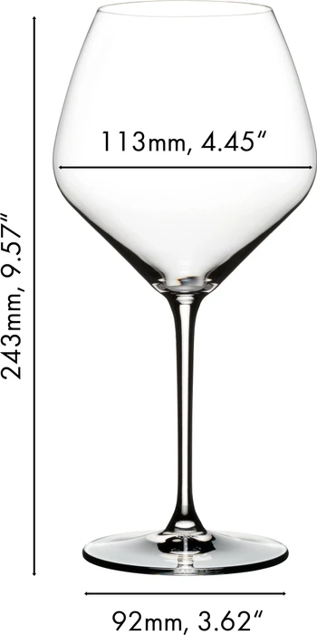 Riedel Extreme Pinot Noir Glas, 4 Stück