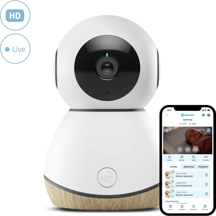 Maxi-Cosi Connected Home See Baby-Kamera via WiFi