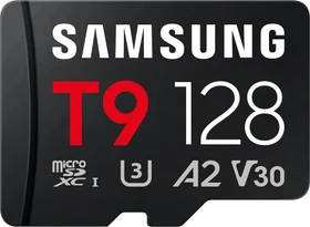 Samsung T9 R200/W130 128GB, UHS-I U3, A2, Class 10