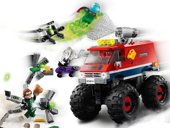 LEGO Marvel Super Heroes Spielset - Spider-Mans Monstertruck vs. Mysterio