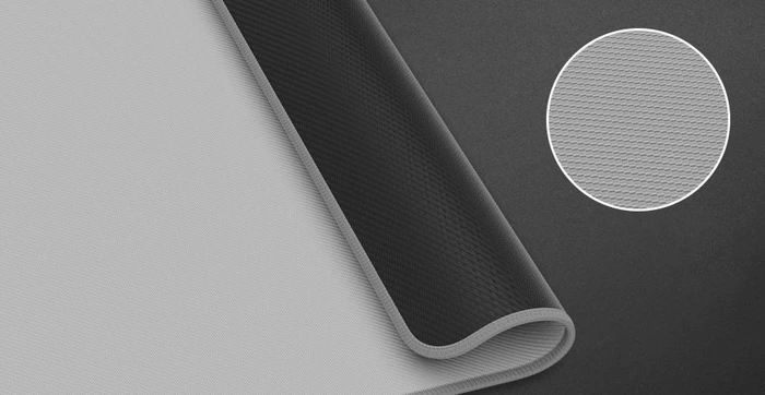 Natec Colors Series Mouse Pad Stony Grey, 300x250mm, grau