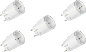 Shelly Plug S Gen3, weiß, 2500W, Smart-Steckdose, 5er-Pack