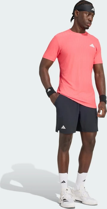 adidas Tennis Climacool+ Airchill Freelift Funktionsshirt kurzarm pure turbo (Herren)