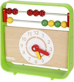 Brio Lernuhr mit Zählrahmen