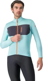 Castelli Unlimited Trail 2 Trikot langarm pool blue/dark grey/brilliant orange (Herren)