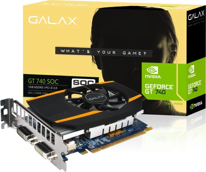 KFA2 GeForce GT 740 SOC, 1GB GDDR5, 2x DVI, Mini HDMI