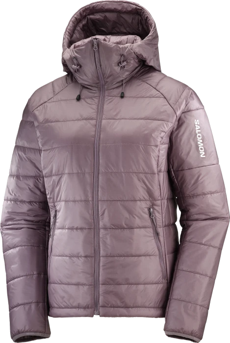 Salomon Outline Hooded Funktionsjacke moonscape (Damen)