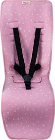 Jyoko Universal-Sitzauflage für Kinderwagen pink sparkles