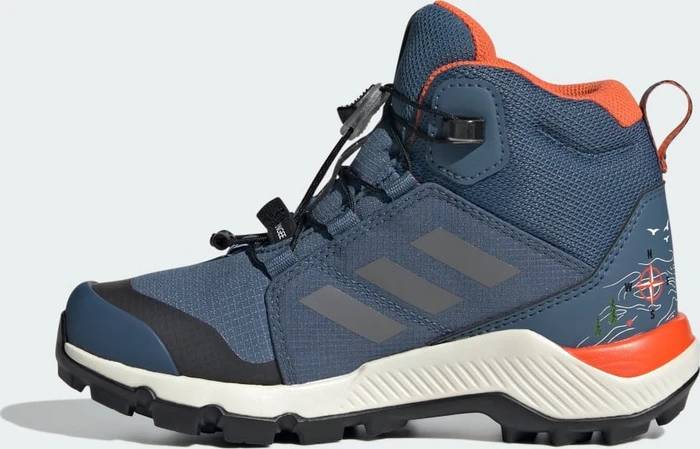 adidas Terrex Disney Mid Gore-Tex wonder steel/grey three/semi impact orange (Junior)