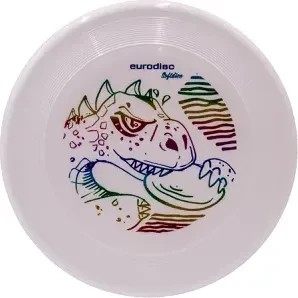Eurodisc 100g Kidzz Fun Soft Disc Throwzilla Frisbee weiß