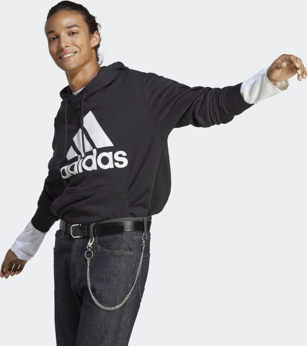 adidas Essentials French Terry Big Logo Hoodie schwarz (Herren)