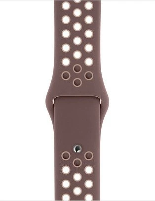 Apple Nike Sportarmband S/M und M/L für Apple Watch 40mm smokey mauve/particle beige