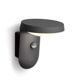 Philips Tyla Sensor Wandleuchte 9W 2700K anthrazit