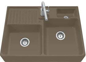 Villeroy & Boch Spülstein Becken rechts timber