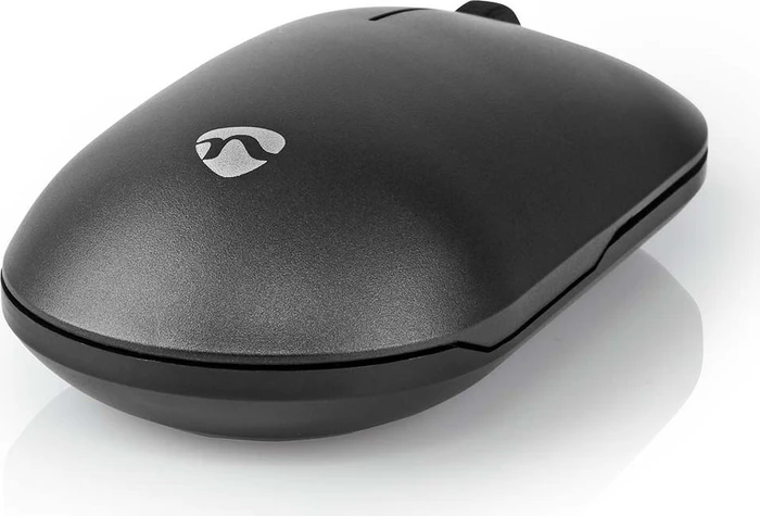 Nedis Silent Wireless Mouse, schwarz, USB
