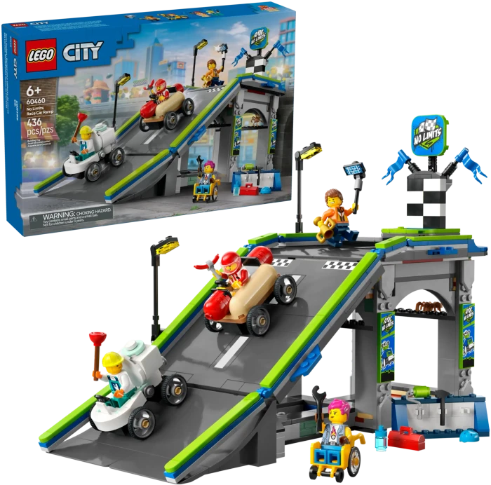 LEGO City 60460 Keine Limits: Seifenkistenrennen mit Rampe