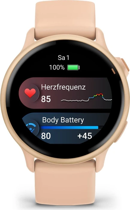 Garmin vivoactive 6 metallic pink dawn/pink dawn